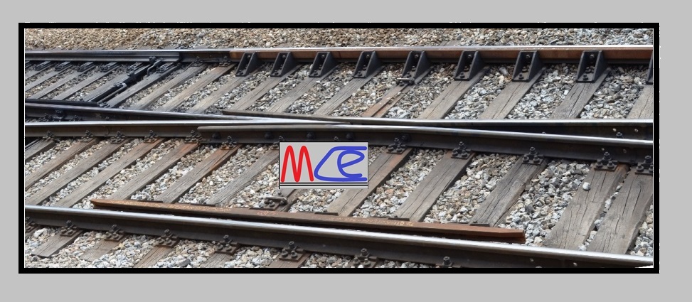 Track crossings and switches